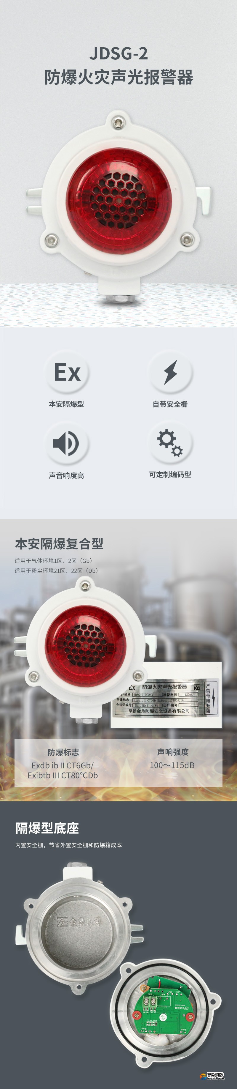 JDSG-2防爆火災聲光報警器（新版）1